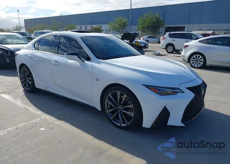 2022 Lexus Is 350 F Sport z USA, uszkodzony, nr VIN JTHGZ1B25N5051835